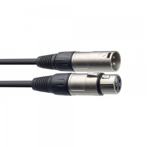Stagg SMC030 30cm / 1ft Mic Cable - XLR (Female) - XLR (Male)